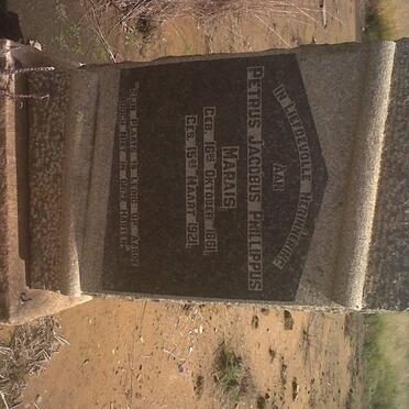 MARAIS Petrus Jacobus Phillippus 1861-1921