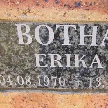 BOTHA Erika 1970-2014