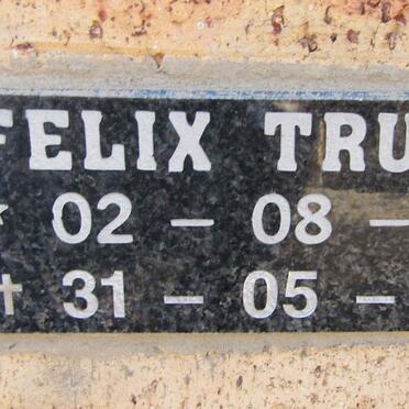 TRUTER Felix 1921-2012