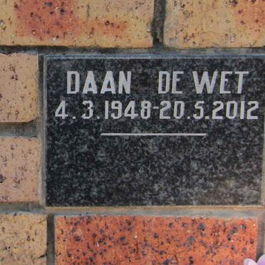WET Daan, de 1948-2012