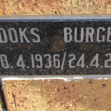 BURGER Doks 1936-2010
