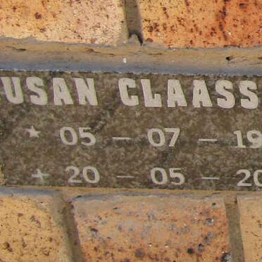 CLAASSENS Susan 1962-2004