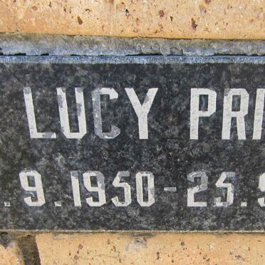 PRICE Lucy 1950-2008