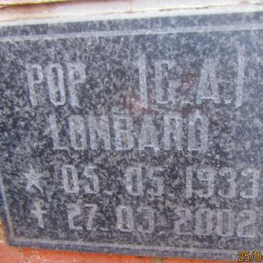 LOMBARD G.A. 1933-2002