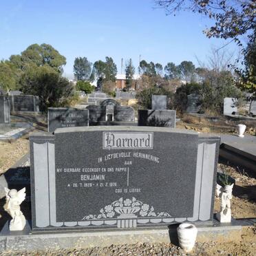 BARNARD Benjamin 1928-1970