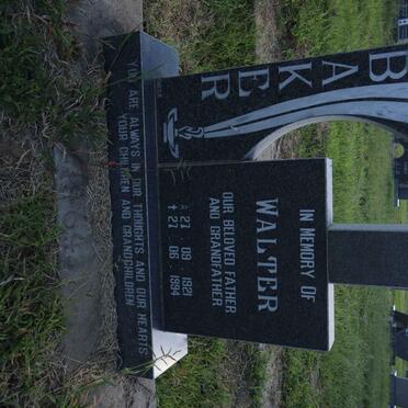 BAKER Walter 1921-1994