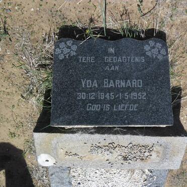 BARNARD Yda 1945-1952