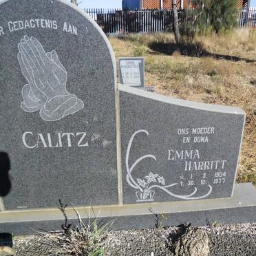 CALITZ Emma Harritt 1904-1977