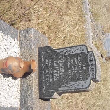 CILLIERS Catharina E. 1936-1936