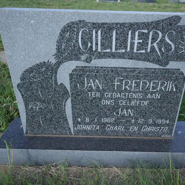 CILLIERS Jan Frederik 1962-1994