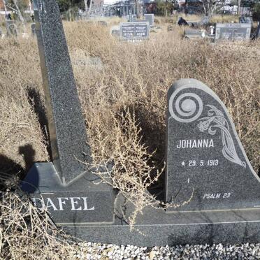 DAFEL Lowis 1906-1980 &amp; Johanna 1913-       