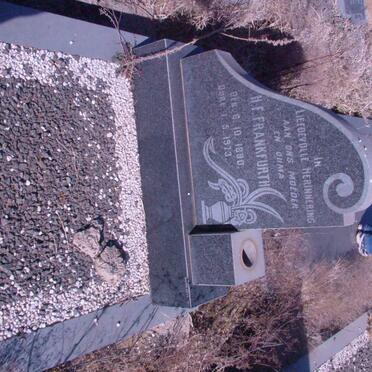 FRANKFURTH H.F. 1880-1973