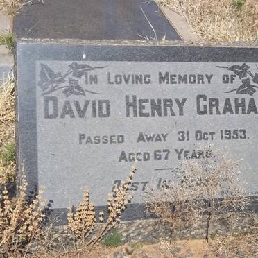 GRAHAM David Henry -1953