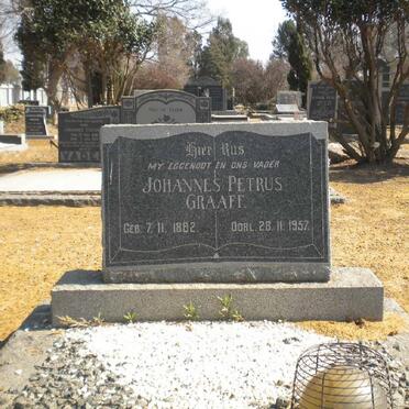 GRAAFF Johannes Petrus 1882-1957
