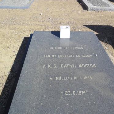 MOUTON V.K.S. geb MÜLLER 1944-1974