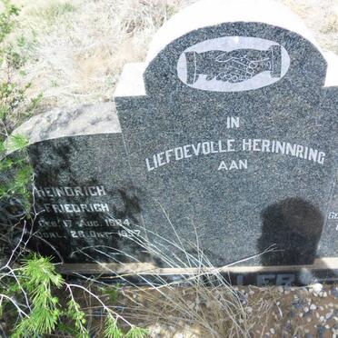 MULLER Heindrich Friedrich 1884-1957 &amp; Susanna Wilhelmina JOUBERT 1895-1953