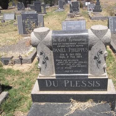 PLESSIS Daniel Philippus, du 1906-1954