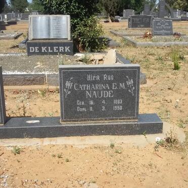 PLESSIS Johanna Catharina, du 1870-1958 :: NAUDE Catharina E.M. 1883-1950 