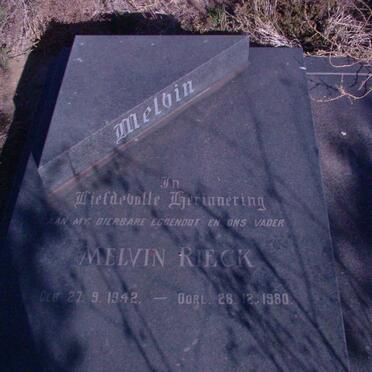 RIECK Melvin 1942-1980