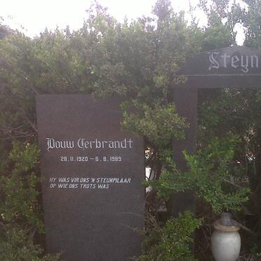 STEYN Douw Gerbrandt 1920-1989 &amp; Anna Johanna BOSMAN 1926-