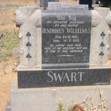 SWART Hendrikus Wilhelmus 1908-1955
