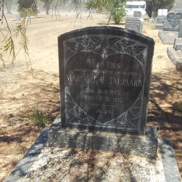 TALJAARD Maria J.G. 1943-1957