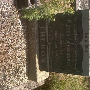 THERON Pieter Gerhardus 1912-1959
