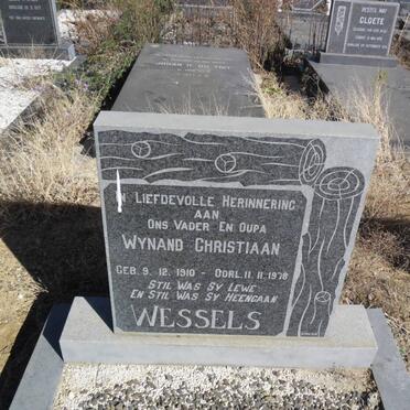 WESSELS Wynand Christiaan 1910-1978