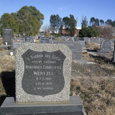 WENTZEL Marthinus Christoffel 1947-1976