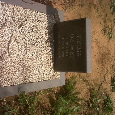 WET Helga, de 1978-1978