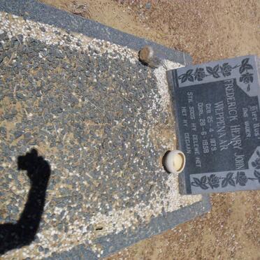 WEPPENAAR Frederick Henry John 1879-1958