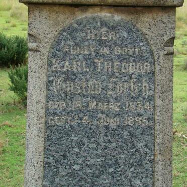 LOESCH Karl Theodor Gustav 1834-1895