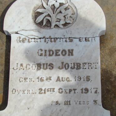 JOUBERT Gideon Jacobus 1915-1917