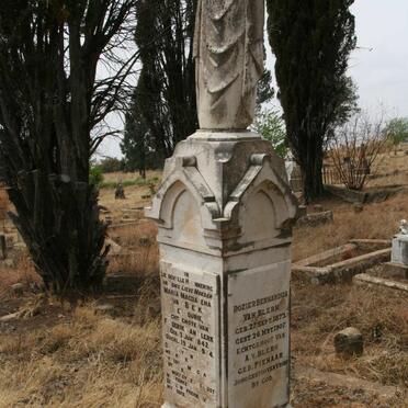BLERK Frederik Andries Georg, van 1832-1904 & Maria Magdalena FOURIE 1842-1924 :: VAN BLERK Rozier Bernardus nee PIENAAR 1873-1907 :: VAN BLERK Anna Catharina 1869-1904_1