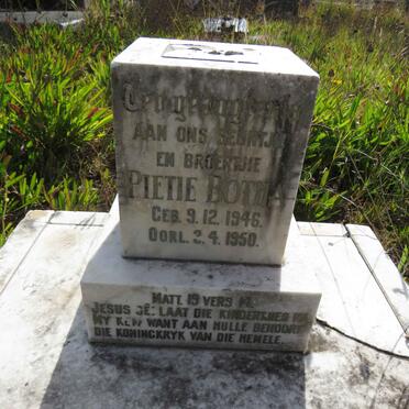 BOTHA Pietie 1946-1950