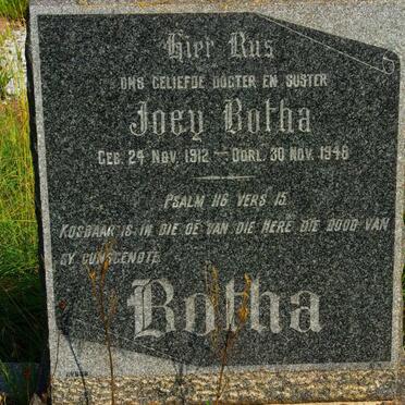 BOTHA Joey 1912-1948