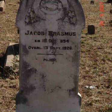 ERASMUS Jacob 1854-1926