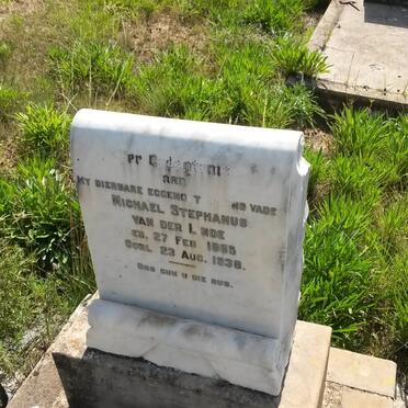 LINDE Michael Stephanus, van der 1863-1938