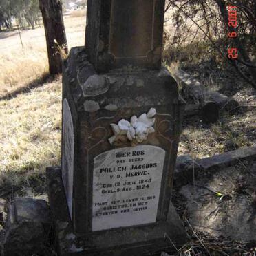 MERWE Willem Jacobus, v.d. 1845-1924