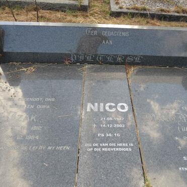 PIETERSE Izak 1912-1984 & Maria Magdalena 1916-2003 :: PIETERSE Nico 1947-2002 _1