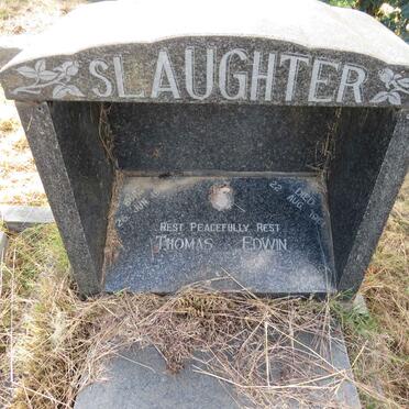 SLAUGHTER Thomas Edwin