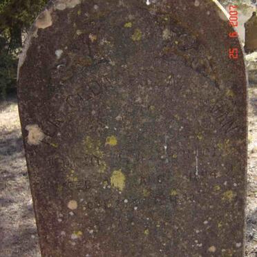 TONDER Maria, van 1894-1898