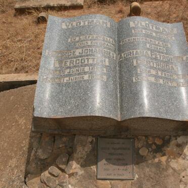 VLOTMAN George Johannes Vergottini 1858-1924 & Adriana Petronella Gertruida 1862-1932 :: PRINSLOO Helga Emmerentia nee VLOTMAN 1908-1965