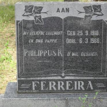 FERREIRA Philippus R. 1918-1966