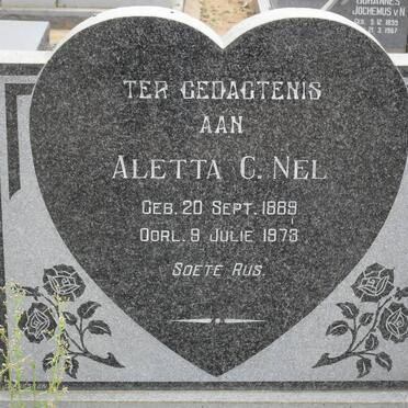 NEL Aletta C. 1889-1973