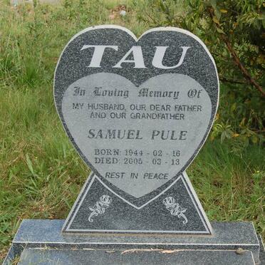 TAU Samuel Pule 1944-2005