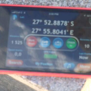 3. G.P.S. Co-Ordinates for British War Memorial