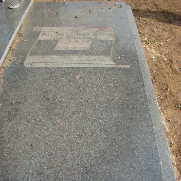 FRONEMAN Bellona Leonora Beyers nee VAN SCHALKWYK 1914-1998