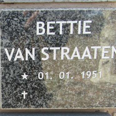 STRAATEN Bettie, van 1951-