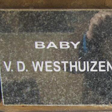 WESTHUIZEN Baby, v.d.